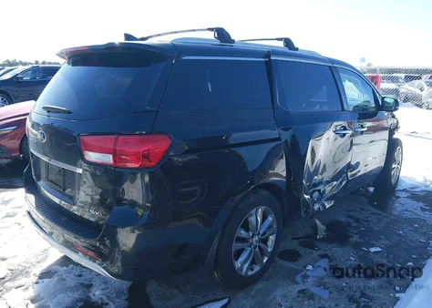 2016 Kia Sedona Sx Luxury z USA, uszkodzony, nr VIN KNDME5C15G6175212